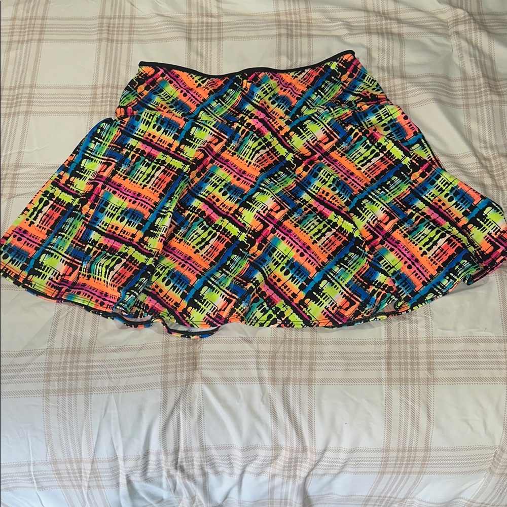 Sparkle Skirts Multicolor Athletic Wear Skort